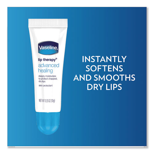 Vaseline® wholesale. Lip Therapy Advanced Lip Balm, Original, 0.35 Oz, 72-carton. HSD Wholesale: Janitorial Supplies, Breakroom Supplies, Office Supplies.