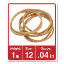 Universal® wholesale. UNIVERSAL® Rubber Bands, Size 12, 0.04" Gauge, Beige, 1 Lb Box, 2,500-pack. HSD Wholesale: Janitorial Supplies, Breakroom Supplies, Office Supplies.
