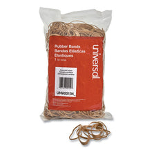 Load image into Gallery viewer, Universal® wholesale. UNIVERSAL® Rubber Bands, Size 54 (assorted), Assorted Gauges, Beige, 1 Lb Box. HSD Wholesale: Janitorial Supplies, Breakroom Supplies, Office Supplies.