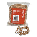 Universal® wholesale. UNIVERSAL® Rubber Bands, Size 54 (assorted), Assorted Gauges, Beige, 4 Oz Box. HSD Wholesale: Janitorial Supplies, Breakroom Supplies, Office Supplies.