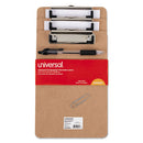 Universal® wholesale. UNIVERSAL® Hardboard Clipboard With Low-profile Clip, 1-2" Capacity, 6 X 9, Brown, 6-pk. HSD Wholesale: Janitorial Supplies, Breakroom Supplies, Office Supplies.
