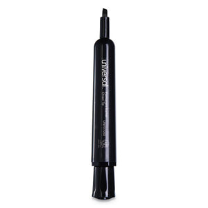 Universal™ wholesale. UNIVERSAL® Chisel Tip Permanent Marker, Broad, Black, 36-pack. HSD Wholesale: Janitorial Supplies, Breakroom Supplies, Office Supplies.