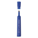 Universal™ wholesale. UNIVERSAL® Chisel Tip Permanent Marker, Broad, Blue, Dozen. HSD Wholesale: Janitorial Supplies, Breakroom Supplies, Office Supplies.