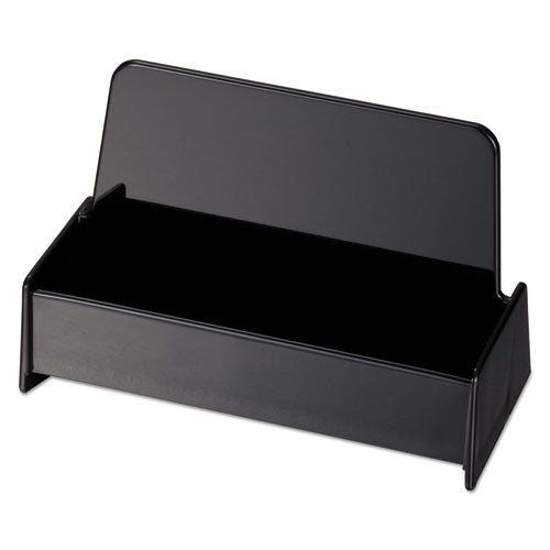 Universal® wholesale. UNIVERSAL® Business Card Holder, Capacity 50 3 1-2 X 2 Cards, Black. HSD Wholesale: Janitorial Supplies, Breakroom Supplies, Office Supplies.