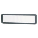 Universal® wholesale. UNIVERSAL® Recycled Cubicle Nameplate With Rounded Corners, 9 X 2 1-2, Charcoal. HSD Wholesale: Janitorial Supplies, Breakroom Supplies, Office Supplies.