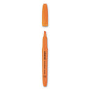 Universal™ wholesale. UNIVERSAL® Pocket Highlighters, Chisel Tip, Fluorescent Orange, Dozen. HSD Wholesale: Janitorial Supplies, Breakroom Supplies, Office Supplies.