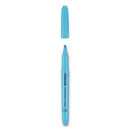 Universal™ wholesale. UNIVERSAL® Pocket Highlighters, Chisel Tip, Fluorescent Blue, Dozen. HSD Wholesale: Janitorial Supplies, Breakroom Supplies, Office Supplies.
