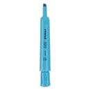 Universal™ wholesale. UNIVERSAL® Desk Highlighters, Chisel Tip, Fluorescent Blue, Dozen. HSD Wholesale: Janitorial Supplies, Breakroom Supplies, Office Supplies.