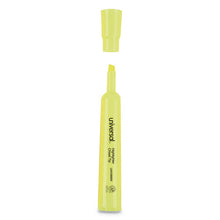 Load image into Gallery viewer, Universal™ wholesale. UNIVERSAL® Desk Highlighters, Chisel Tip, Fluorescent Yellow, 36-pack. HSD Wholesale: Janitorial Supplies, Breakroom Supplies, Office Supplies.