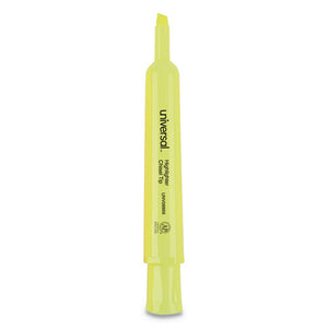 Universal™ wholesale. UNIVERSAL® Desk Highlighters, Chisel Tip, Fluorescent Yellow, 36-pack. HSD Wholesale: Janitorial Supplies, Breakroom Supplies, Office Supplies.