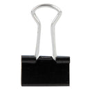 Universal® wholesale. UNIVERSAL® Binder Clips In Zip-seal Bag, Mini, Black-silver, 144-pack. HSD Wholesale: Janitorial Supplies, Breakroom Supplies, Office Supplies.