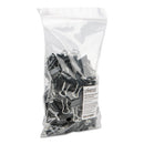 Universal® wholesale. UNIVERSAL® Binder Clips In Zip-seal Bag, Mini, Black-silver, 144-pack. HSD Wholesale: Janitorial Supplies, Breakroom Supplies, Office Supplies.