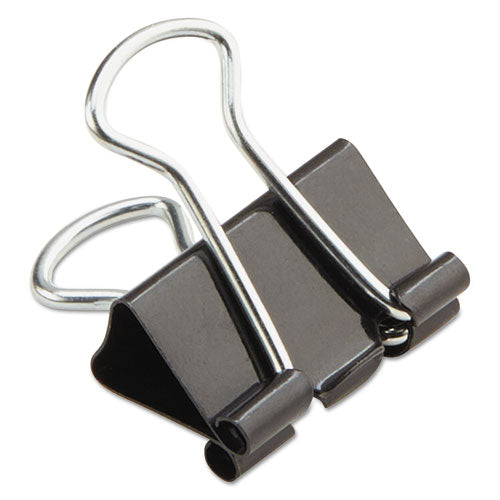 Universal® wholesale. UNIVERSAL® Binder Clips, Mini, Black-silver, Dozen. HSD Wholesale: Janitorial Supplies, Breakroom Supplies, Office Supplies.