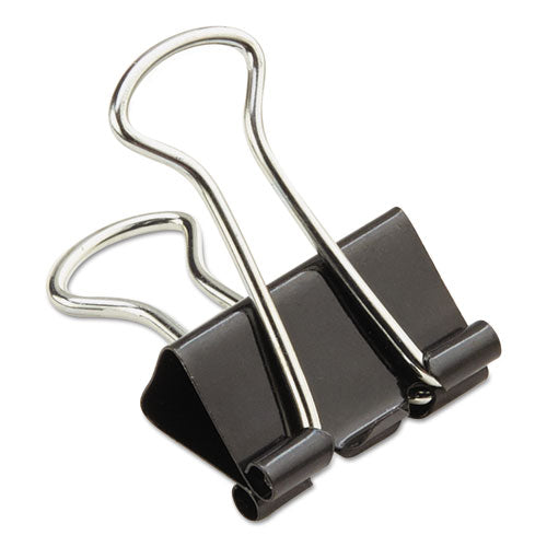 Universal® wholesale. UNIVERSAL®  Clips, Small, Black-silver, 36-pack. HSD Wholesale: Janitorial Supplies, Breakroom Supplies, Office Supplies.