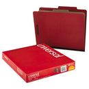 Universal® wholesale. UNIVERSAL® Four-section Pressboard Classification Folders, 1 Divider, Letter Size, Red, 10-box. HSD Wholesale: Janitorial Supplies, Breakroom Supplies, Office Supplies.