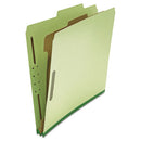 Universal® wholesale. UNIVERSAL® Four-section Pressboard Classification Folders, 1 Divider, Letter Size, Green, 10-box. HSD Wholesale: Janitorial Supplies, Breakroom Supplies, Office Supplies.