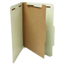 Universal® wholesale. UNIVERSAL® Four-section Pressboard Classification Folders, 1 Divider, Letter Size, Gray-green, 10-box. HSD Wholesale: Janitorial Supplies, Breakroom Supplies, Office Supplies.