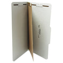 Universal® wholesale. UNIVERSAL® Four-section Pressboard Classification Folders, 1 Divider, Legal Size, Gray, 10-box. HSD Wholesale: Janitorial Supplies, Breakroom Supplies, Office Supplies.