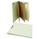 Universal® wholesale. UNIVERSAL® Six--section Pressboard Classification Folders, 2 Dividers, Letter Size, Gray-green, 10-box. HSD Wholesale: Janitorial Supplies, Breakroom Supplies, Office Supplies.