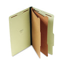 Universal® wholesale. UNIVERSAL® Six--section Pressboard Classification Folders, 2 Dividers, Legal Size, Green, 10-box. HSD Wholesale: Janitorial Supplies, Breakroom Supplies, Office Supplies.