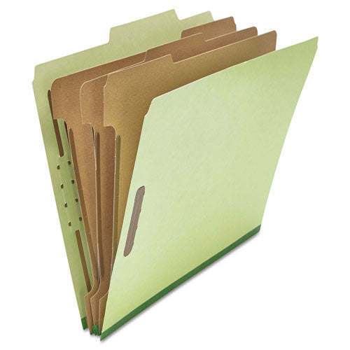 Universal® wholesale. UNIVERSAL® Eight-section Pressboard Classification Folders, 3 Dividers, Letter Size, Green, 10-box. HSD Wholesale: Janitorial Supplies, Breakroom Supplies, Office Supplies.