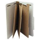 Universal® wholesale. UNIVERSAL® Eight-section Pressboard Classification Folders, 3 Dividers, Letter Size, Gray, 10-box. HSD Wholesale: Janitorial Supplies, Breakroom Supplies, Office Supplies.