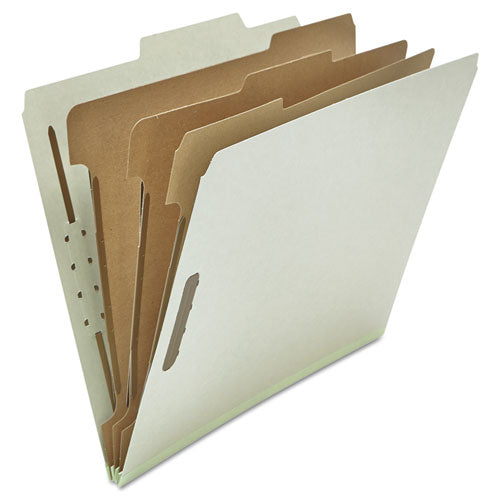 Universal® wholesale. UNIVERSAL® Eight-section Pressboard Classification Folders, 3 Dividers, Letter Size, Gray, 10-box. HSD Wholesale: Janitorial Supplies, Breakroom Supplies, Office Supplies.