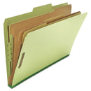 Universal® wholesale. UNIVERSAL® Eight-section Pressboard Classification Folders, 3 Dividers, Legal Size, Green, 10-box. HSD Wholesale: Janitorial Supplies, Breakroom Supplies, Office Supplies.