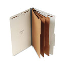 Universal® wholesale. UNIVERSAL® Eight-section Pressboard Classification Folders, 3 Dividers, Legal Size, Gray, 10-box. HSD Wholesale: Janitorial Supplies, Breakroom Supplies, Office Supplies.