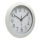 Universal® wholesale. UNIVERSAL® Whisper Quiet Clock, 12" Overall Diameter, White Case, 1 Aa (sold Separately). HSD Wholesale: Janitorial Supplies, Breakroom Supplies, Office Supplies.