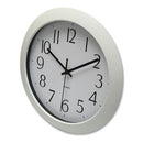 Universal® wholesale. UNIVERSAL® Whisper Quiet Clock, 12" Overall Diameter, White Case, 1 Aa (sold Separately). HSD Wholesale: Janitorial Supplies, Breakroom Supplies, Office Supplies.
