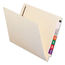 Universal® wholesale. UNIVERSAL® Reinforced End Tab File Folders With Two Fasteners, Straight Tab, Letter Size, Manila, 50-box. HSD Wholesale: Janitorial Supplies, Breakroom Supplies, Office Supplies.