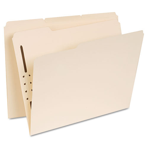 Universal® wholesale. UNIVERSAL® Reinforced Top Tab Folders With One Fastener, 1-3-cut Tabs, Letter Size, Manila, 50-box. HSD Wholesale: Janitorial Supplies, Breakroom Supplies, Office Supplies.