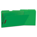 Universal® wholesale. UNIVERSAL® Deluxe Reinforced Top Tab Folders With Two Fasteners, 1-3-cut Tabs, Legal Size, Green, 50-box. HSD Wholesale: Janitorial Supplies, Breakroom Supplies, Office Supplies.