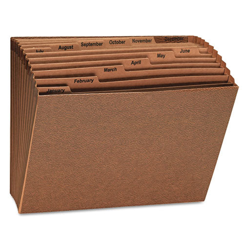 Universal® wholesale. UNIVERSAL® Expanding Files, 12 Sections, 1-12-cut Tab, Letter Size, Redrope. HSD Wholesale: Janitorial Supplies, Breakroom Supplies, Office Supplies.