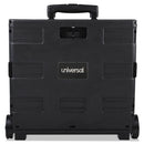 Universal® wholesale. UNIVERSAL® Collapsible Mobile Storage Crate, 18 1-4 X 15 X 18 1-4 To 39 3-8, Black. HSD Wholesale: Janitorial Supplies, Breakroom Supplies, Office Supplies.