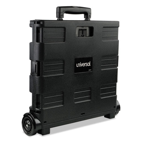 Universal® wholesale. UNIVERSAL® Collapsible Mobile Storage Crate, 18 1-4 X 15 X 18 1-4 To 39 3-8, Black. HSD Wholesale: Janitorial Supplies, Breakroom Supplies, Office Supplies.