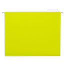 Universal® wholesale. UNIVERSAL Deluxe Bright Color Hanging File Folders, Letter Size, 1-5-cut Tab, Yellow, 25-box. HSD Wholesale: Janitorial Supplies, Breakroom Supplies, Office Supplies.