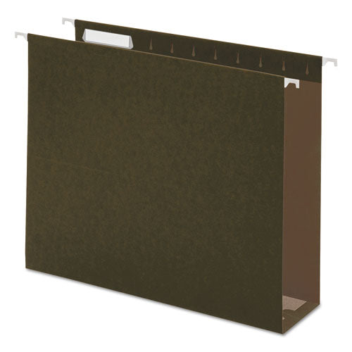 Universal® wholesale. UNIVERSAL® Box Bottom Hanging File Folders, Letter Size, 1-5-cut Tab, Standard Green, 25-box. HSD Wholesale: Janitorial Supplies, Breakroom Supplies, Office Supplies.