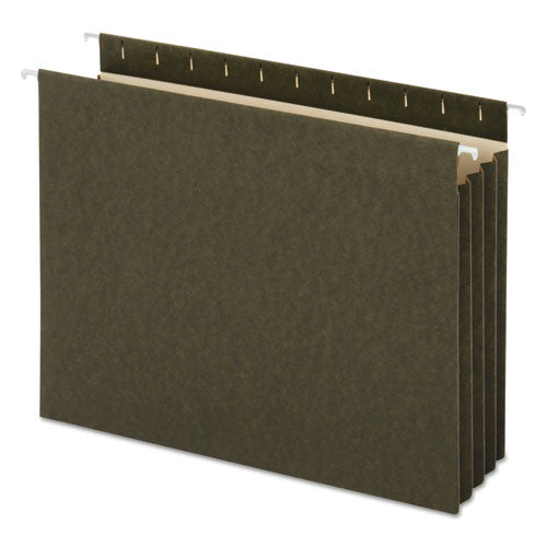 Universal® wholesale. UNIVERSAL® Hanging Box Bottom File Pockets, Letter Size, Standard Green, 10-box. HSD Wholesale: Janitorial Supplies, Breakroom Supplies, Office Supplies.