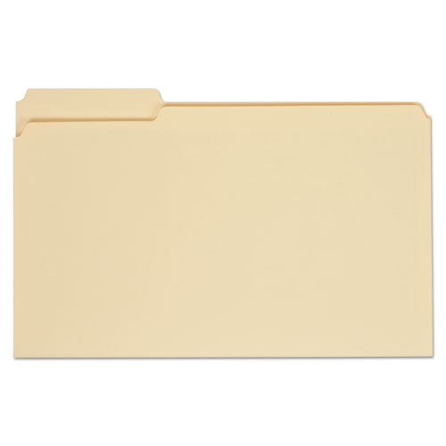 Universal® wholesale. UNIVERSAL® Top Tab Manila File Folders, 1-3-cut Tabs, Assorted Positions, Legal Size, 11 Pt. Manila, 100-box. HSD Wholesale: Janitorial Supplies, Breakroom Supplies, Office Supplies.