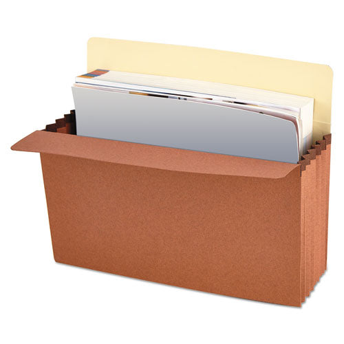 Universal® wholesale. UNIVERSAL® Redrope Expanding File Pockets, 5.25" Expansion, Letter Size, Redrope, 10-box. HSD Wholesale: Janitorial Supplies, Breakroom Supplies, Office Supplies.