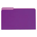 Universal® wholesale. UNIVERSAL® Interior File Folders, 1-3-cut Tabs, Legal Size, Violet, 100-box. HSD Wholesale: Janitorial Supplies, Breakroom Supplies, Office Supplies.
