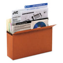 Universal® wholesale. UNIVERSAL® Redrope Expanding File Pockets, 3.5" Expansion, Letter Size, Redrope, 25-box. HSD Wholesale: Janitorial Supplies, Breakroom Supplies, Office Supplies.