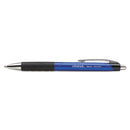 Universal™ wholesale. UNIVERSAL® Comfort Grip Retractable Ballpoint Pen, Medium 1mm, Blue Ink-barrel, Dozen. HSD Wholesale: Janitorial Supplies, Breakroom Supplies, Office Supplies.