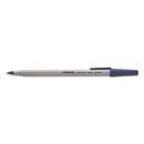 Universal™ wholesale. UNIVERSAL® Stick Ballpoint Pen Value Pack, Medium 1mm, Blue Ink, Gray Barrel, 60-pack. HSD Wholesale: Janitorial Supplies, Breakroom Supplies, Office Supplies.