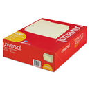 Universal® wholesale. UNIVERSAL® Double-ply Top Tab Manila File Folders, 1-3-cut Tabs, Letter Size, 100-box. HSD Wholesale: Janitorial Supplies, Breakroom Supplies, Office Supplies.