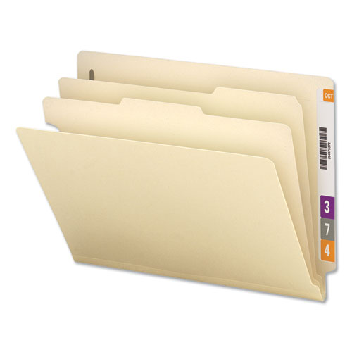 Universal® wholesale. UNIVERSAL® Six-section Manila End Tab Classification Folders, 2 Dividers, Letter Size, Manila, 10-box. HSD Wholesale: Janitorial Supplies, Breakroom Supplies, Office Supplies.