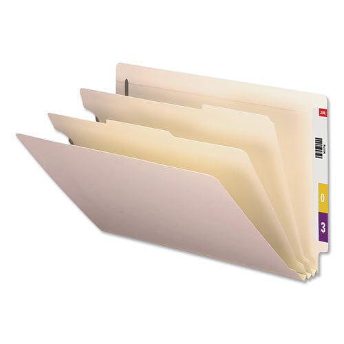 Universal® wholesale. UNIVERSAL® Six-section Manila End Tab Classification Folders, 2 Dividers, Legal Size, Manila, 10-box. HSD Wholesale: Janitorial Supplies, Breakroom Supplies, Office Supplies.