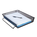 Universal® wholesale. UNIVERSAL® Deluxe Mesh Stackable Front Load Tray, 1 Section, Letter Size Files, 11.25" X 13" X 2.75", Black. HSD Wholesale: Janitorial Supplies, Breakroom Supplies, Office Supplies.